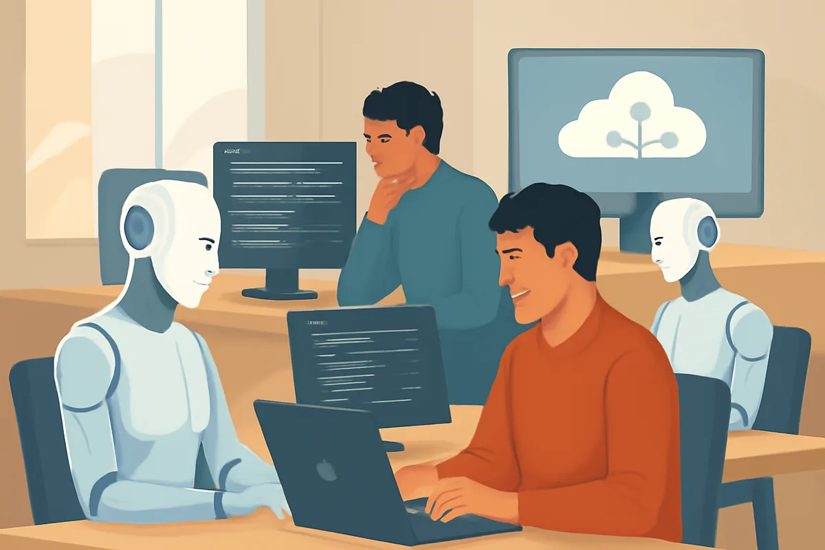 Illustration of Microsoft Windows AI tools in 2026